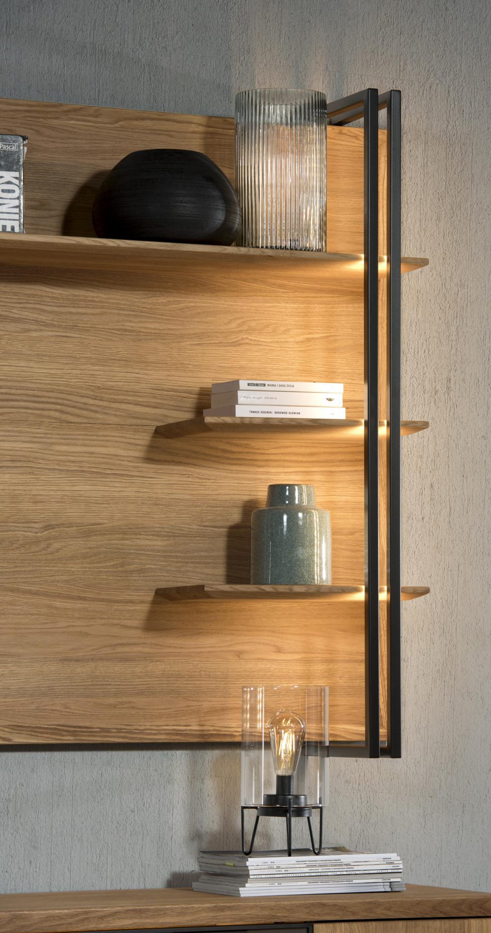 Zestaw Mebli Loft z Drewna Roma - obrazek 7