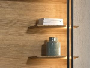 miniaturka Duże Półki Wiszące Drewniane Roma