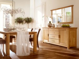 miniaturka Drewniany Stół 210 cm Dębowy do salonu Mediolan