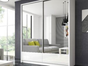 miniaturka Szafa przesuwna z lustrem ESKULAP II 180cm