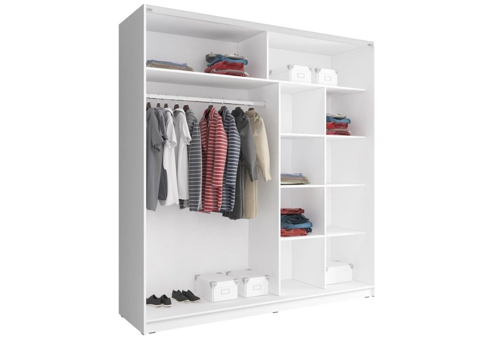 Szafa ubraniowa z lustrem WESTA II 200cm - obrazek 3