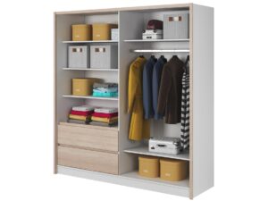 miniaturka Dwudrzwiowa Szafa z Lustrem 200 cm CERES