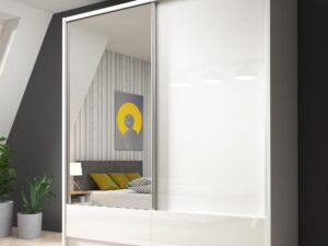 miniaturka Przesuwna szafa z lustrem ESKULAP I 200cm