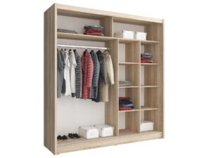 miniaturka Pojemna szafa dwudrzwiowa FEBUS III 200cm