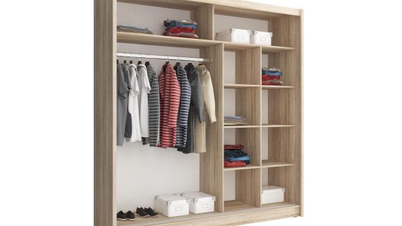 Pojemna szafa dwudrzwiowa FEBUS III 200cm - obrazek 4