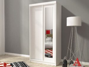 miniaturka Szafa z Lustrem 100cm Nowoczesna Dwudrzwiowa PROZERPIA