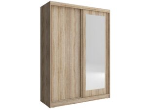 miniaturka Nowoczesna Dwudrzwiowa Szafa 150cm z Lustrem PROZERPIA