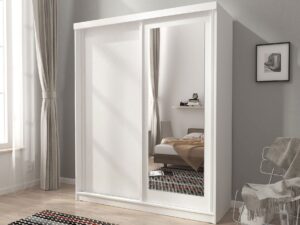 miniaturka Szafa 200 cm z Lustrem Dwudrzwiowa Przesuwna PROZERPIA