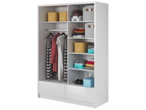 miniaturka Nowoczesna Szafa 150cm Przesuwna z Lustrem ESKULAP I