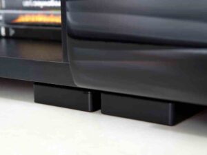 miniaturka Czarna Meblościanka z LED Ruby 4