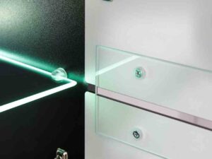 miniaturka Czarna Meblościanka z LED Ruby 4