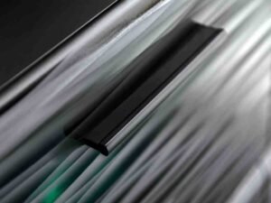 miniaturka Czarna Komoda z LED 150 cm Ruby 4