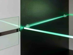 miniaturka Czarna Komoda z LED 150 cm Ruby 4