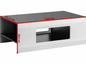 miniaturka Stolik Kawowy z Półką Olivier