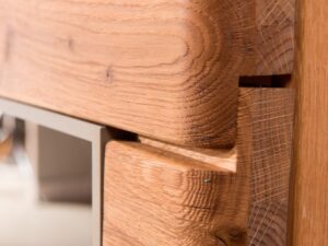 miniaturka Drewniana Witryna na Szkło do Salonu Praga