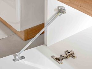 miniaturka Biała Meblościanka LED Nowoczesna Olivia