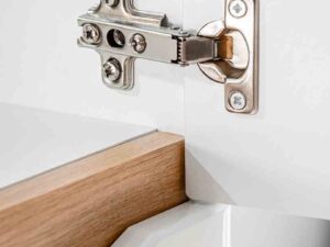 miniaturka Biała Meblościanka LED Nowoczesna Olivia