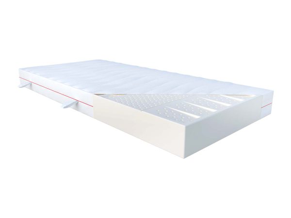 Piankowy materac o wysokiej gęstości i profilowanej powierzchni