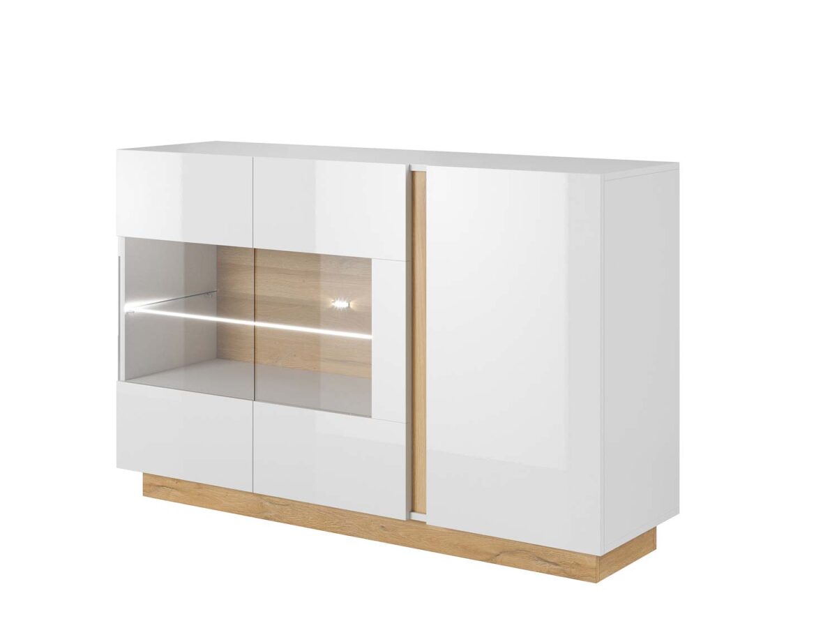 Komoda przeszklona do salonu AYGO