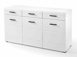 Biała Komoda z Szufladami Noah