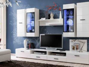 Biała Meblościanka 280 cm Noah