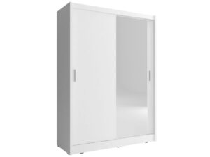 Dwudrzwiowa szafa przesuwna z lustrem FEBUS 150cm