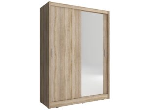 miniaturka Dwudrzwiowa szafa przesuwna z lustrem FEBUS 150cm