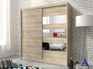 miniaturka Pojemna szafa dwudrzwiowa FEBUS III 200cm