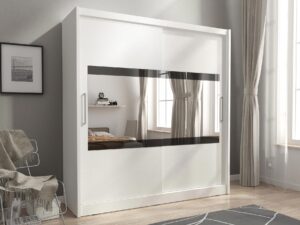 miniaturka Pojemna szafa z lustrem FEBUS IV 180cm