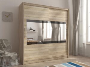 miniaturka Pojemna szafa ubraniowa FEBUS IV 200cm