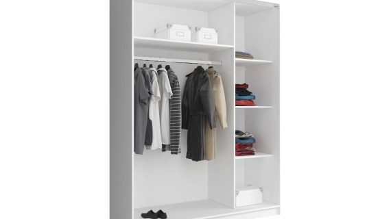 Przesuwna dwudrzwiowa szafa z lustrem WESTA VIII 150cm - obrazek 2