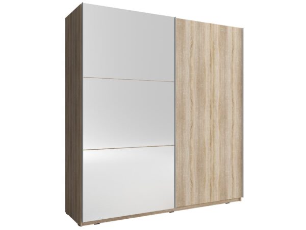 Szafa z dużym lustrem