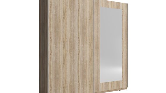 Przesuwna dwudrzwiowa szafa z lustrem WESTA VIII 150cm - obrazek 6