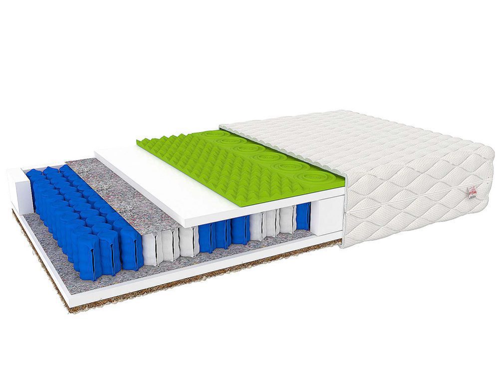 Materac 120x200 sprężynowy EMILIO MAX