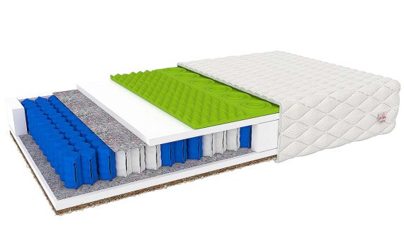 Materac 120x200 sprężynowy EMILIO MAX
