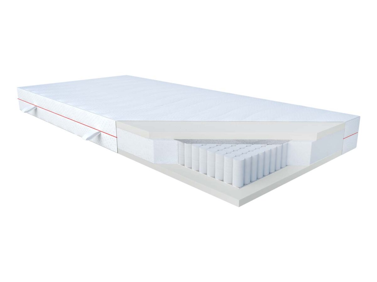 Materac kieszeniowy z lateksem DIAMOND