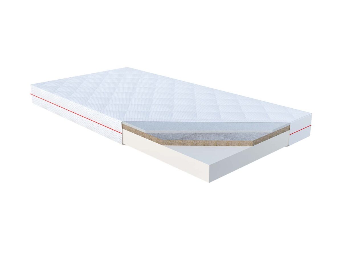 Materac kokosowo lateksowy 120×60 PAVONE