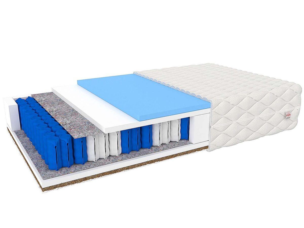 Materac sprężyny kieszeniowe VALENTINA MAX