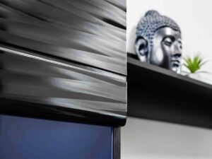 miniaturka Czarna Meblościanka RTV 260 cm Mia