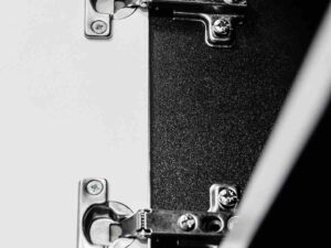 miniaturka Czarna Meblościanka RTV 260 cm Mia