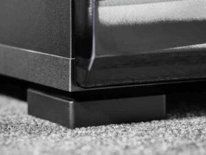 miniaturka Czarna Meblościanka RTV 260 cm Mia