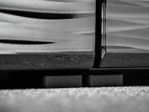 miniaturka Czarna Meblościanka RTV 260 cm Mia