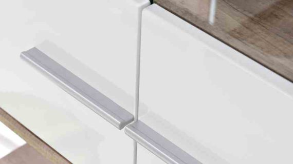 miniaturka Meblościanka Biała z Drewnem Isabella