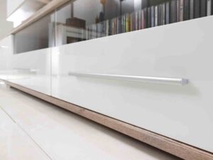 miniaturka Meblościanka Biała z Drewnem Isabella