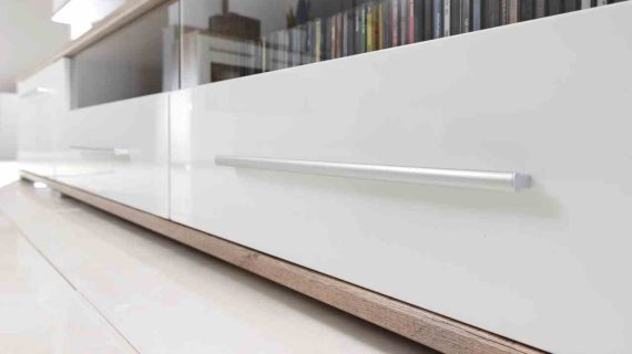 miniaturka Meblościanka Biała z Drewnem Isabella