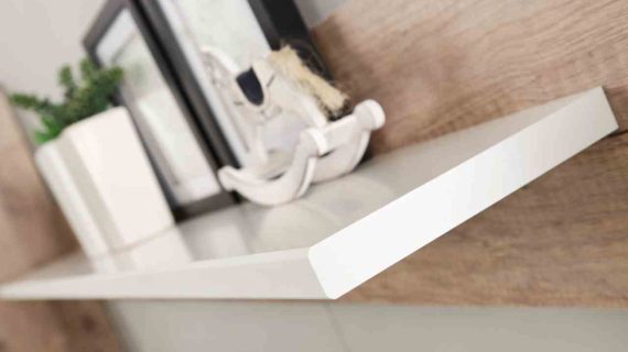 miniaturka Meblościanka Biała z Drewnem Isabella