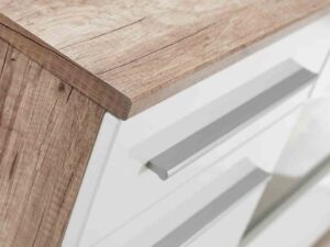 miniaturka Meblościanka Biała z Drewnem Isabella