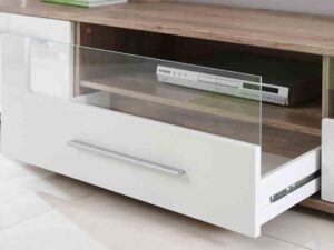 miniaturka Meblościanka Biała z Drewnem Isabella