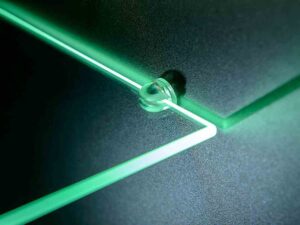 miniaturka Czarna Meblościanka 240 cm z LED Chloe 1