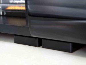 miniaturka Czarna Meblościanka 240 cm z LED Chloe 1